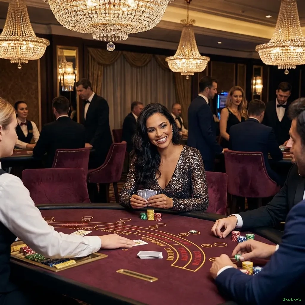 Cassino ao vivo da Okokkfb com dealers reais